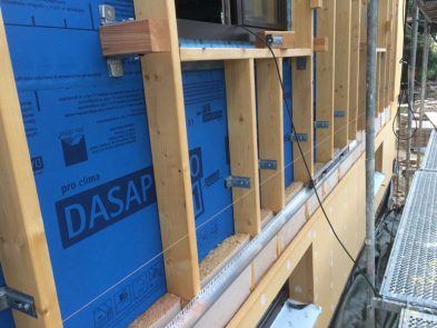 isolation extérieure en bois